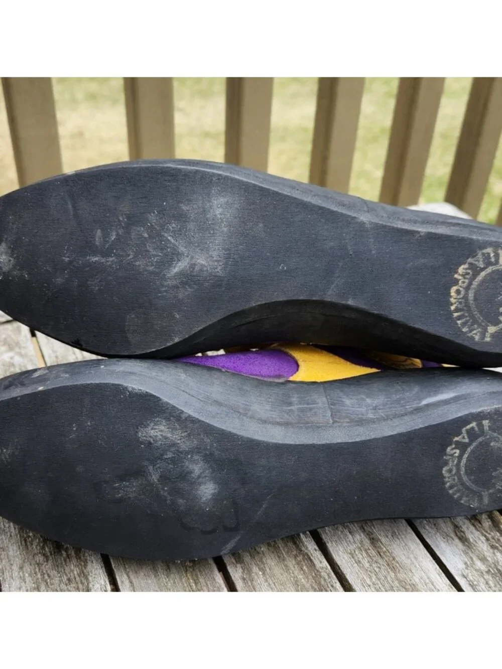 La Sportiva Mariacher Climbing Shoes High Top Leather Italy Size 45 Women 13 Vtg - Picture 8 of 9